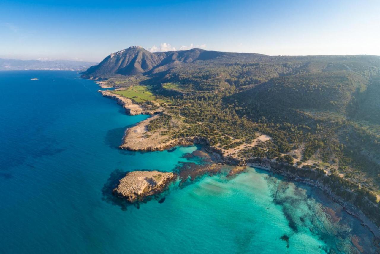 Villa Halima Alexandros Polis Bagian luar foto