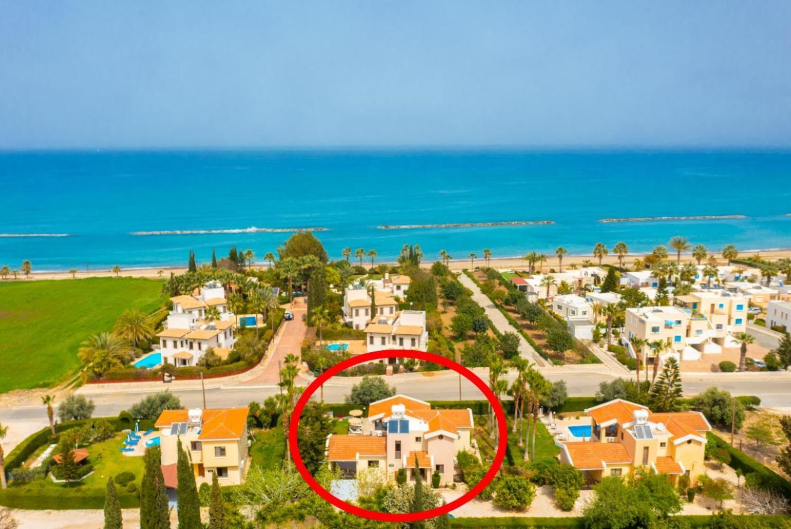 Villa Halima Alexandros Polis Bagian luar foto