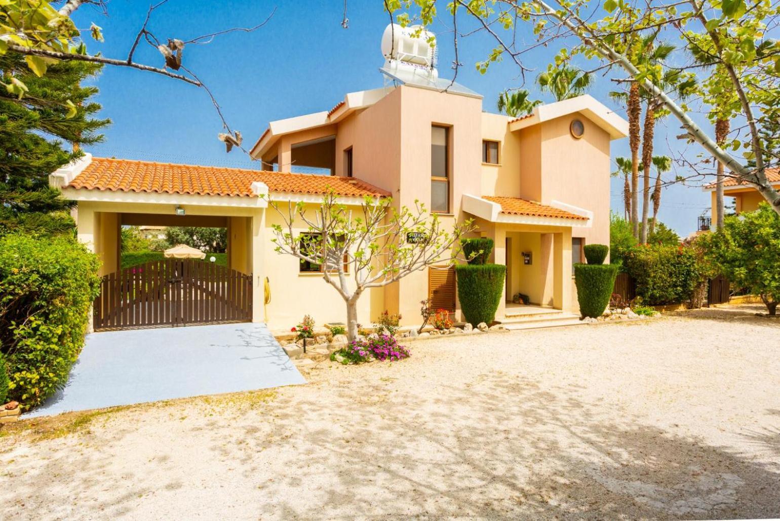 Villa Halima Alexandros Polis Bagian luar foto