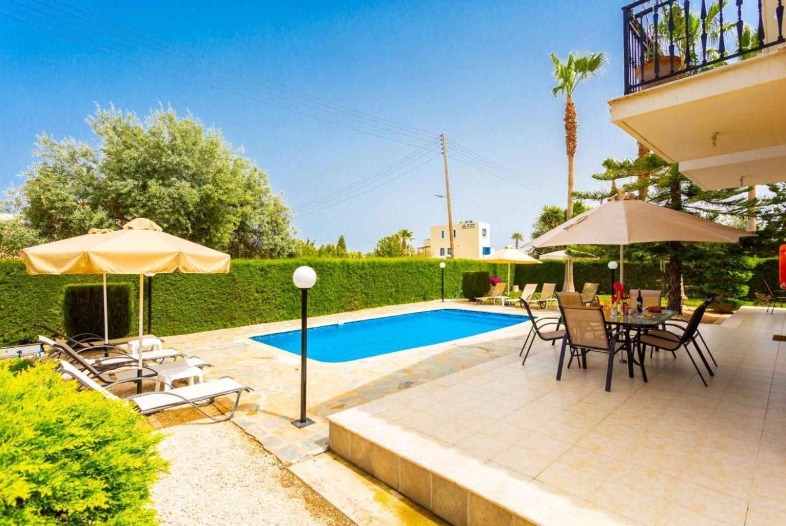 Villa Halima Alexandros Polis Bagian luar foto