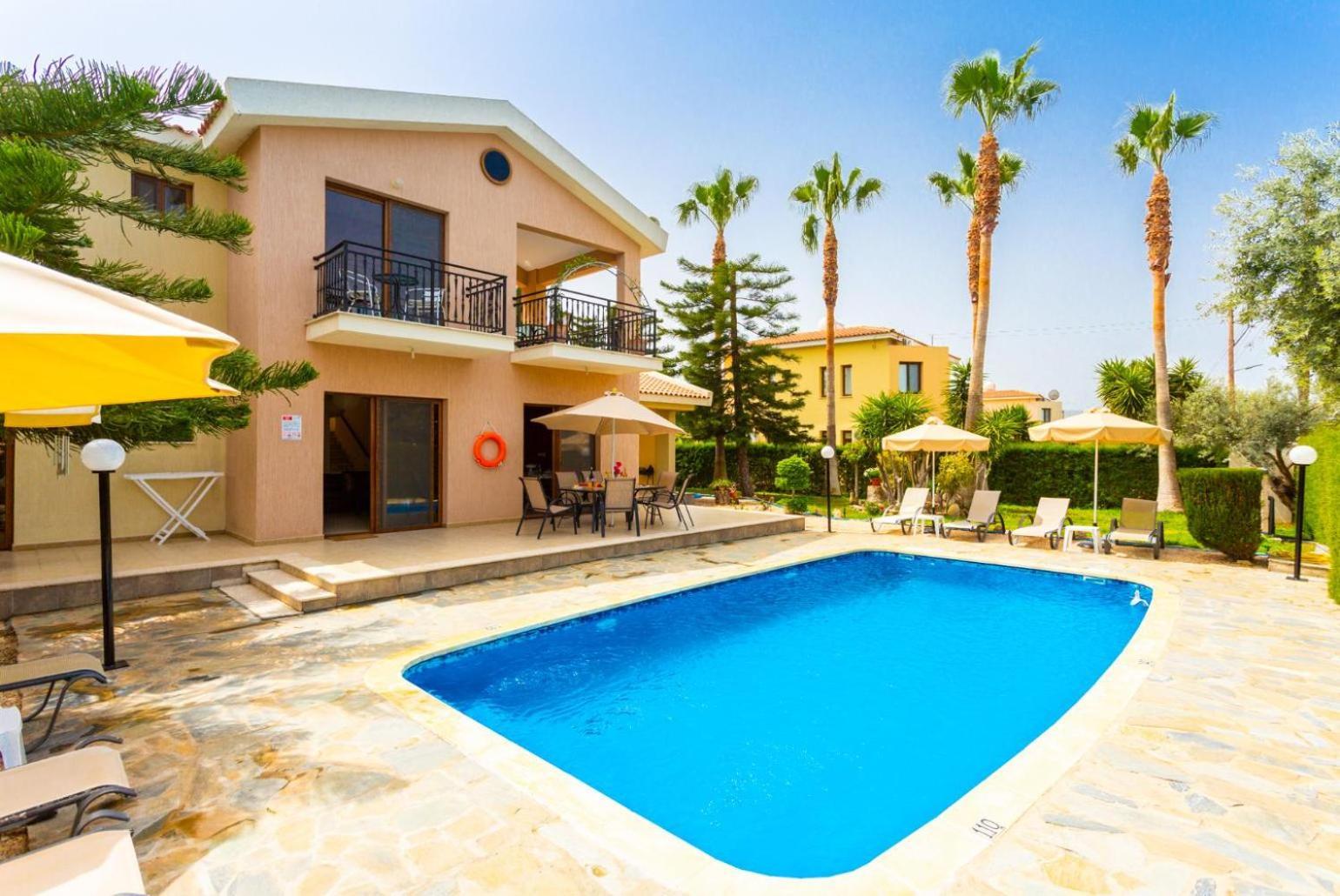 Villa Halima Alexandros Polis Bagian luar foto